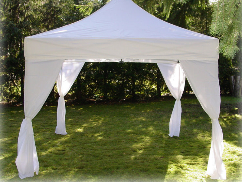 White Leg Drape