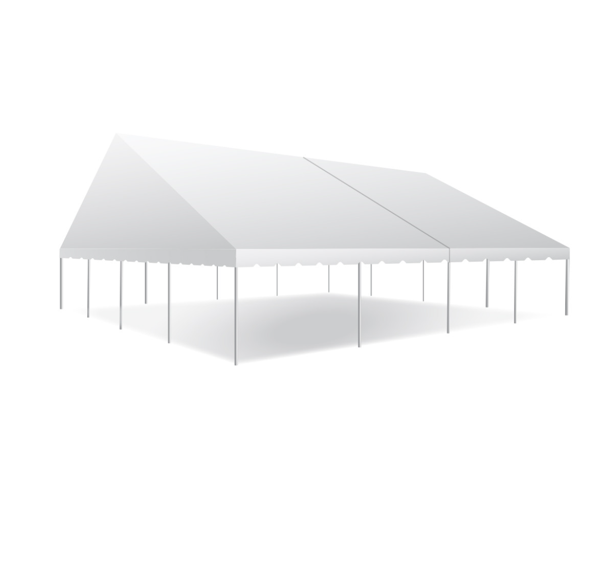40'x40' Gable End Frame Tent
