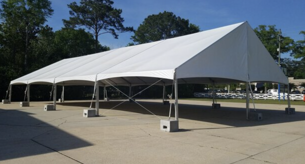 40 x 100 Gable End Frame Tent